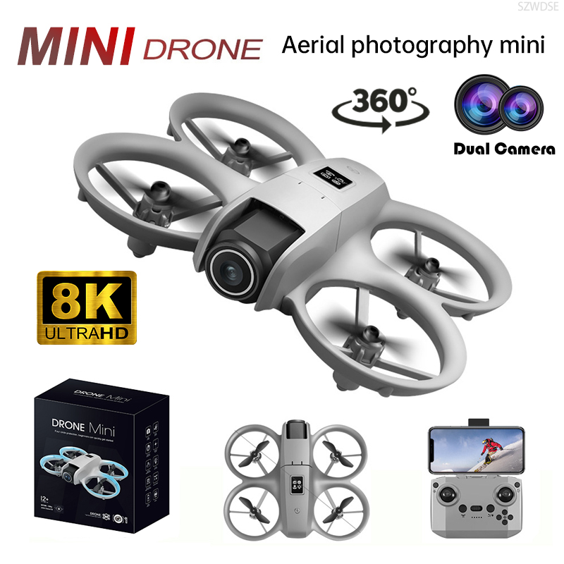 Top Rc Hobby Mini Xcub - Mini Drone Profissional com Câmera 8K,