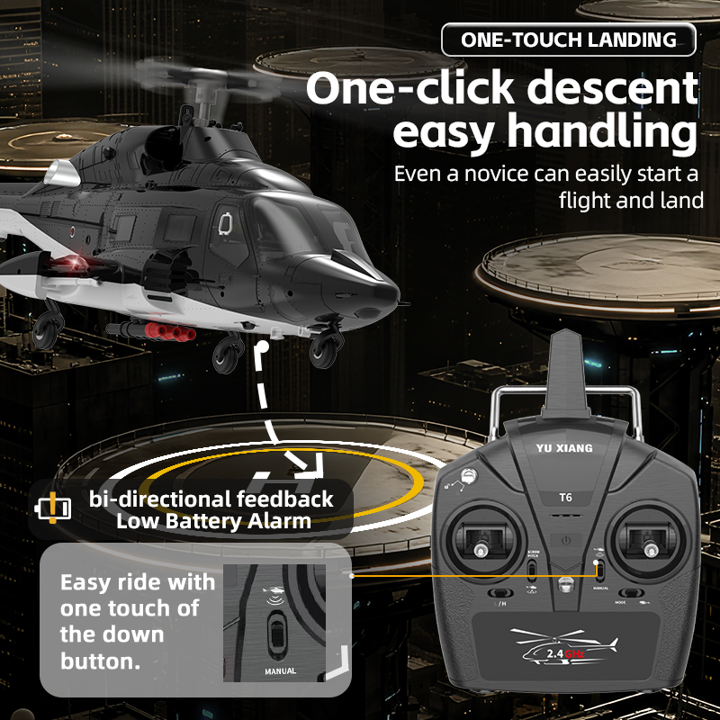 Novo Helicóptero RC YUXIANG F0 - Rc Hobby Canada avaliação e preço