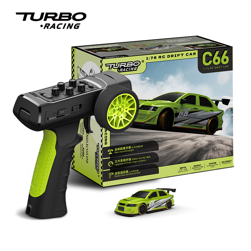 Turbo Racing 1:76 C66 Drift RC - Rc Hobby Grade Drift Car avaliação e preço