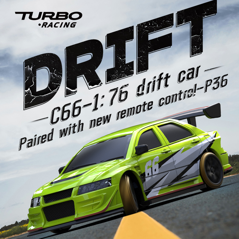 Turbo Racing 1:76 C66 Drift RC - Rc Hobby Grade Drift Car avaliação e preço