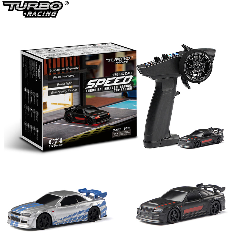 Turbo Racing 1:76 C64 C73 C72  - Rc Hobby Grade Drift Car avaliação e preço