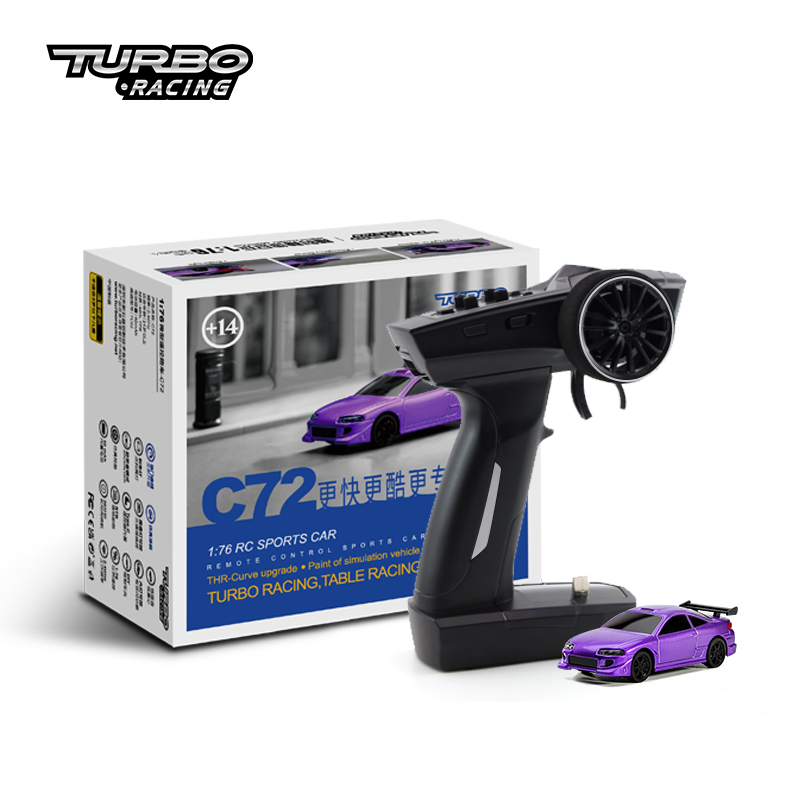 Turbo Racing 1:76 C64 C73 C72  - Rc Hobby Grade Drift Car avaliação e preço