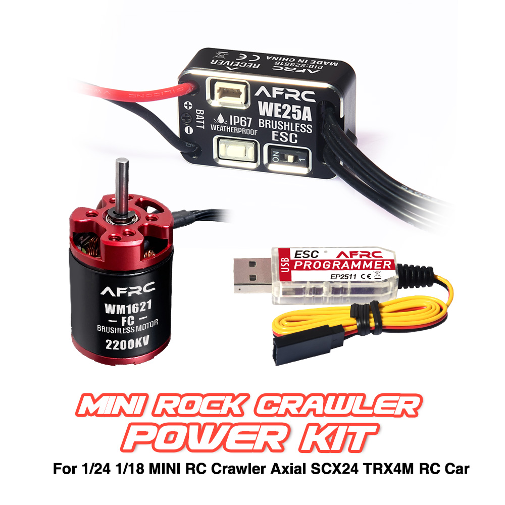 Kit de Potência Brushless AFRC - Rc Hobby Car avaliação e preço