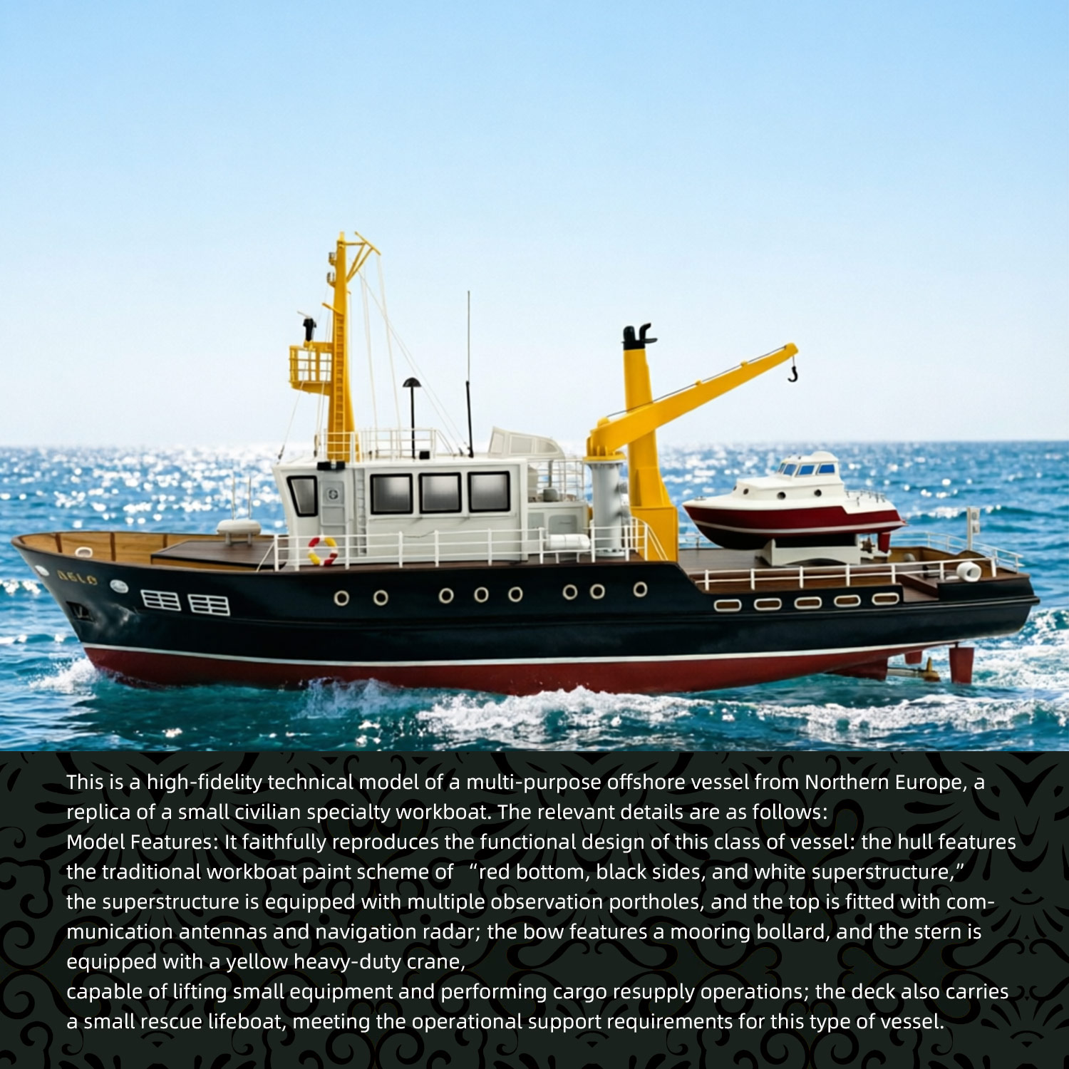 Barco de trabalho RC OSLO em e - Rc Hobby Canada avaliação e preço