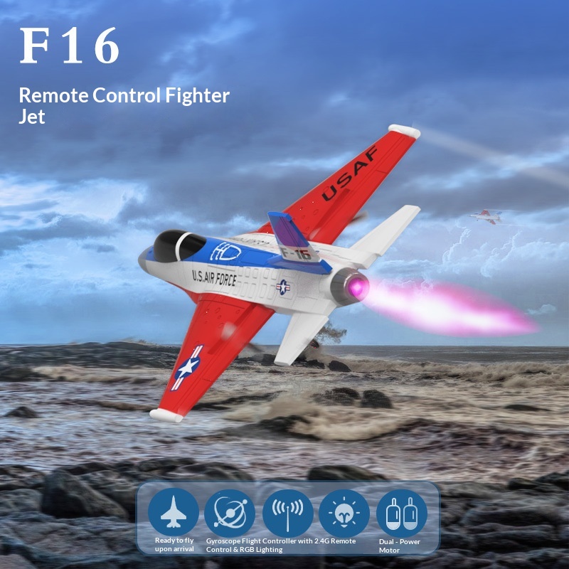 VOLANTEXRC F‑16 Jato de Combat - Rc Hobby Canada avaliação e preço
